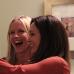 Jessy Schram as Christine Kendal and Autumn Reeser as Kylie Sinclair