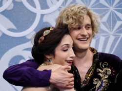 Meryl Davis and Charlie White won the Olympic Gold Medal for ice dancing in Socchi.